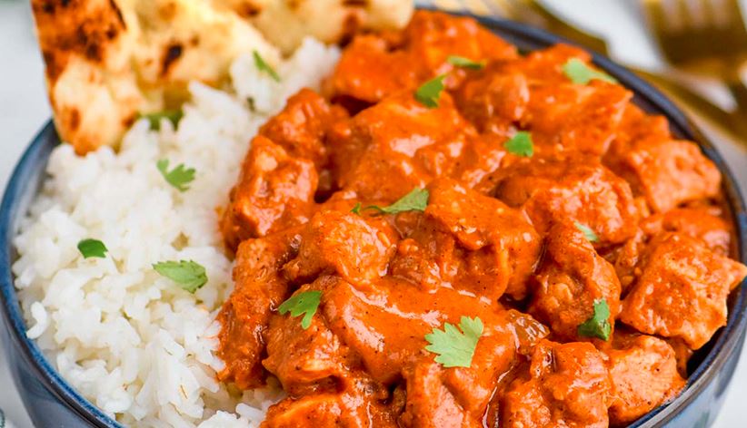Butter Chicken z ryżem jaśminowym 