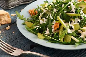 Fit sałatka z makaronem 