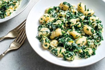 Gnocchi ze szpinakiem 