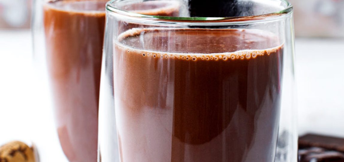 Gorąca czekolada z czerwonym winem