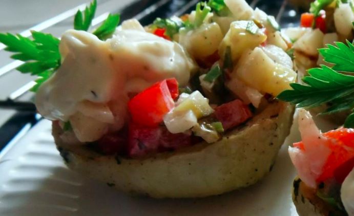 Grillowane kalarepki 