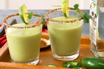 Kremowa margarita z awokado 