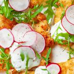 Kurczak milanese z sosem ranczerskim