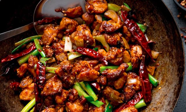 Kurczak po seczuańsku 