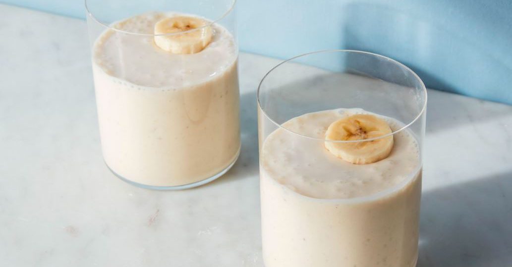 Odżywczy koktajl z bananem 