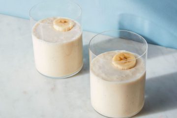 Odżywczy koktajl z bananem 