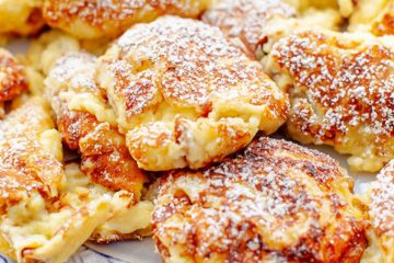 Omlet cesarski wzbogacony o twaróg