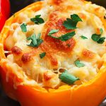 Papryka faszerowana mac and cheese 