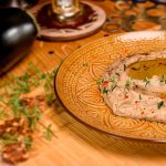 Pasta z bakłażanem i orzechami 