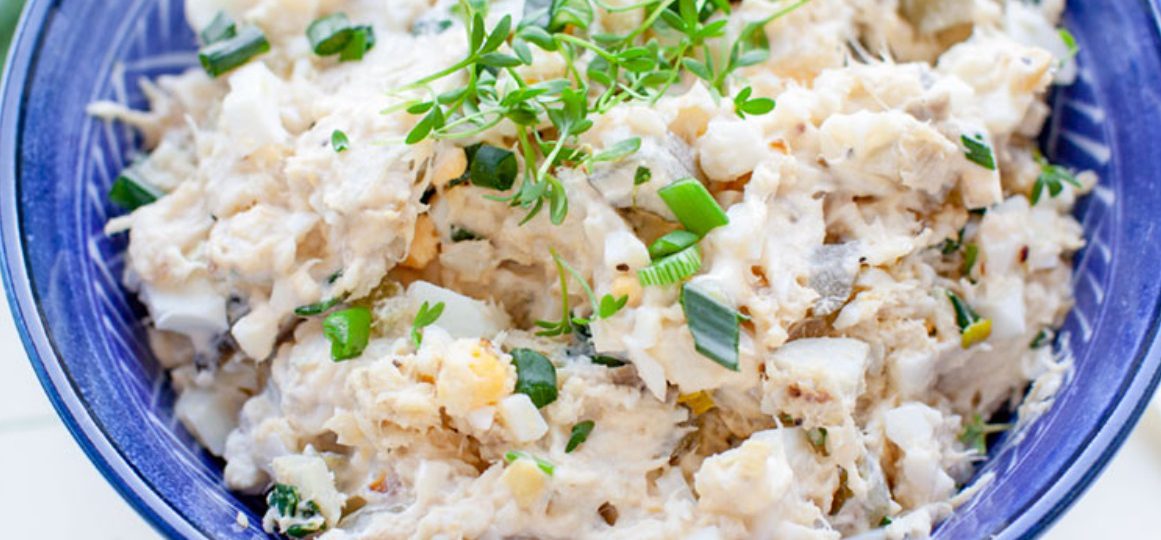 Pasta z wędzonej ryby z jajkiem