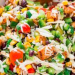 Pikantna sałatka meksykańska z ryżem 