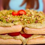 Pistacjowe tiramisu z truskawkami 