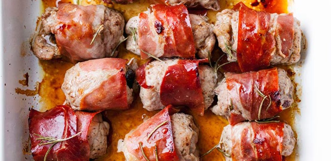 Polędwiczki z suszonymi śliwkami