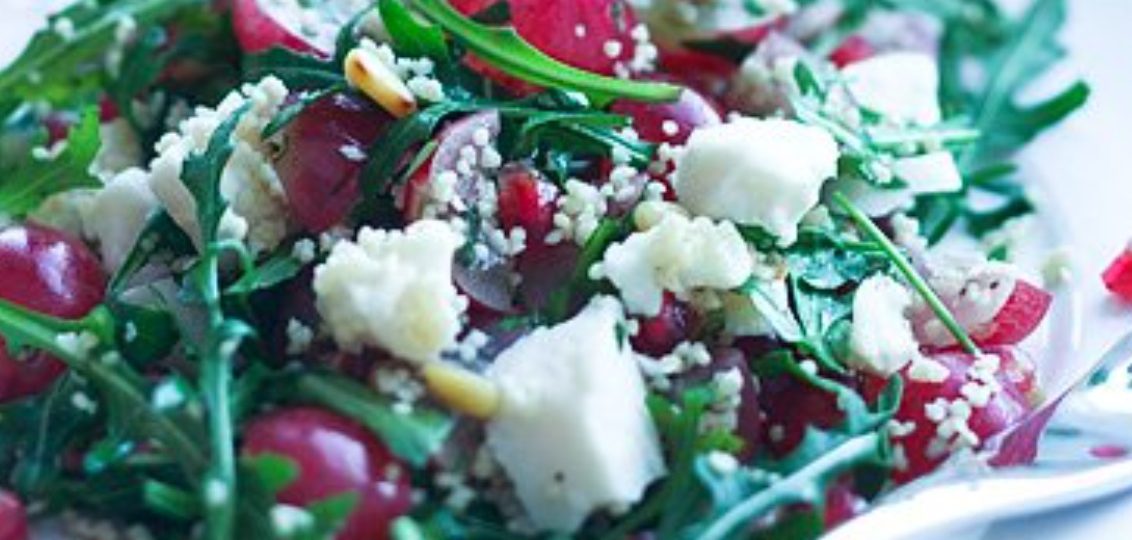 Sałatka kuskus z granatem