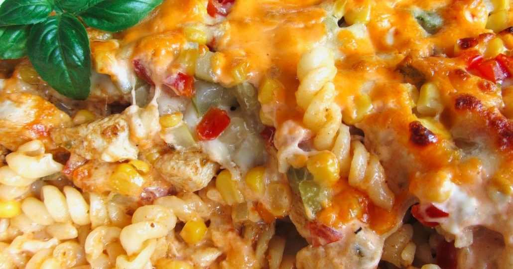 Zapiekanka gyros z makaronem 