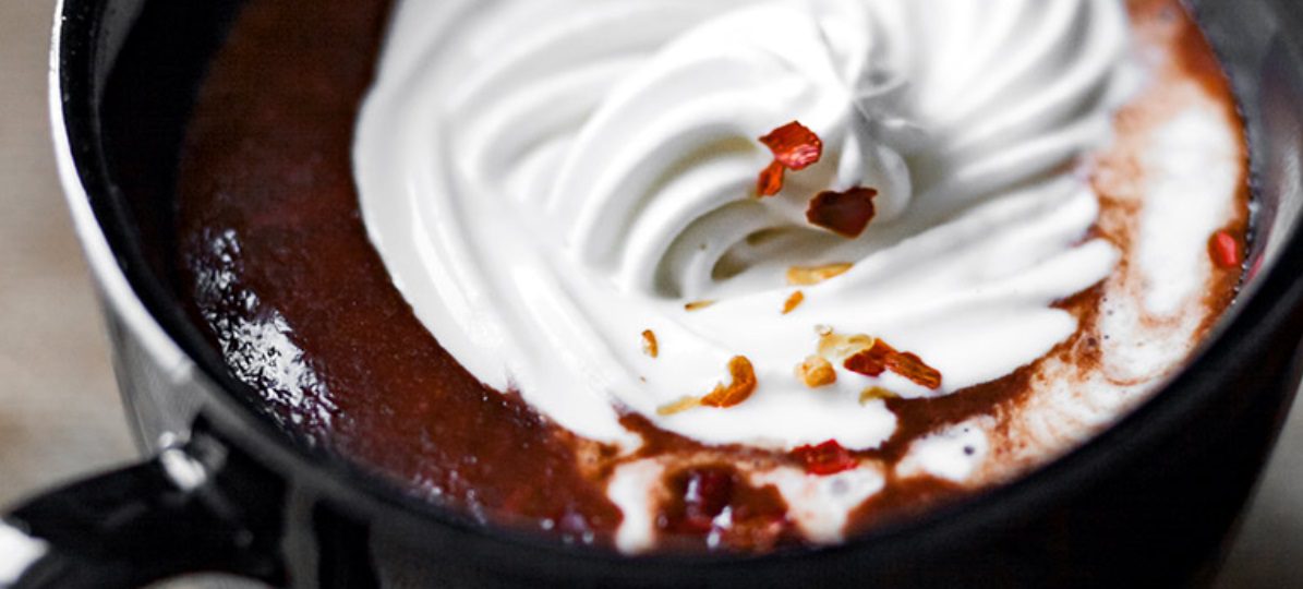 Czekolada na gorąco z chili i cynamonem