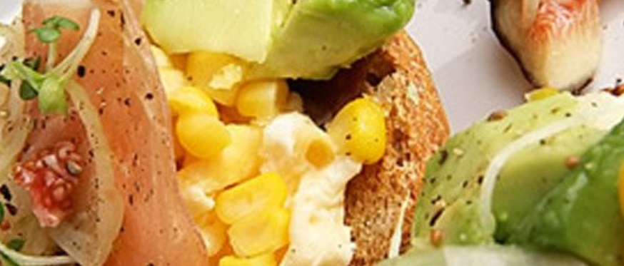 Kanapki z kukurydzą