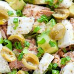 Sałatka z tuńczykiem i awokado