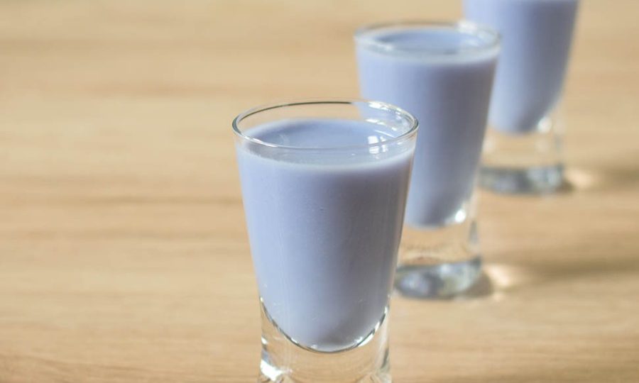 Shot z malibu – jagodzianka