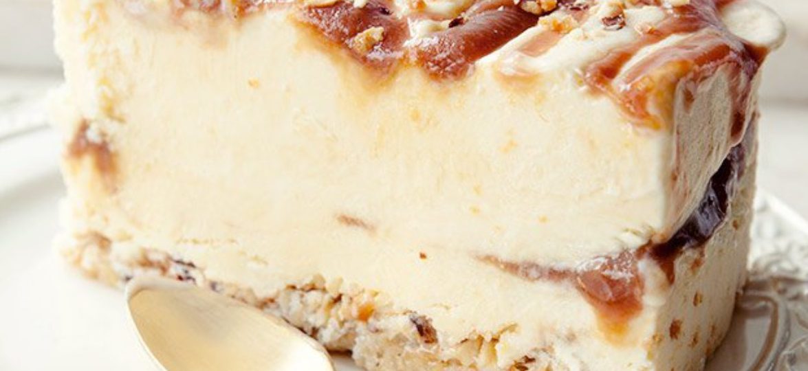 Tort lodowy jogurtowo-karmelowy