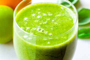 Zielone smoothie ze szpinakiem