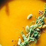 Zupa krem z dyni i grochu